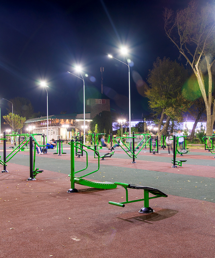 Outdoor Sports Equipment and Urban Furniture